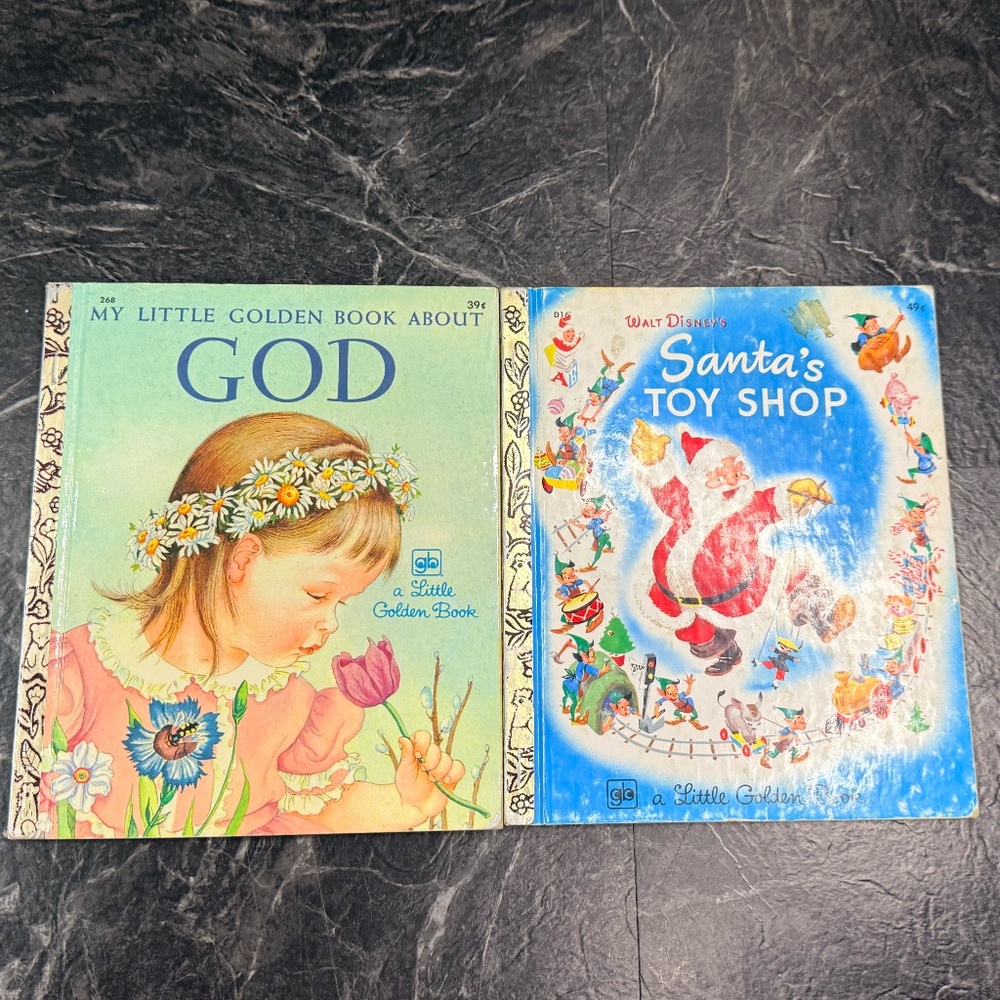 1950-1976 WESTERN PUBLISHING COMPANY A Little Golden Book Lot (6 Books) - Picture 10 of 15